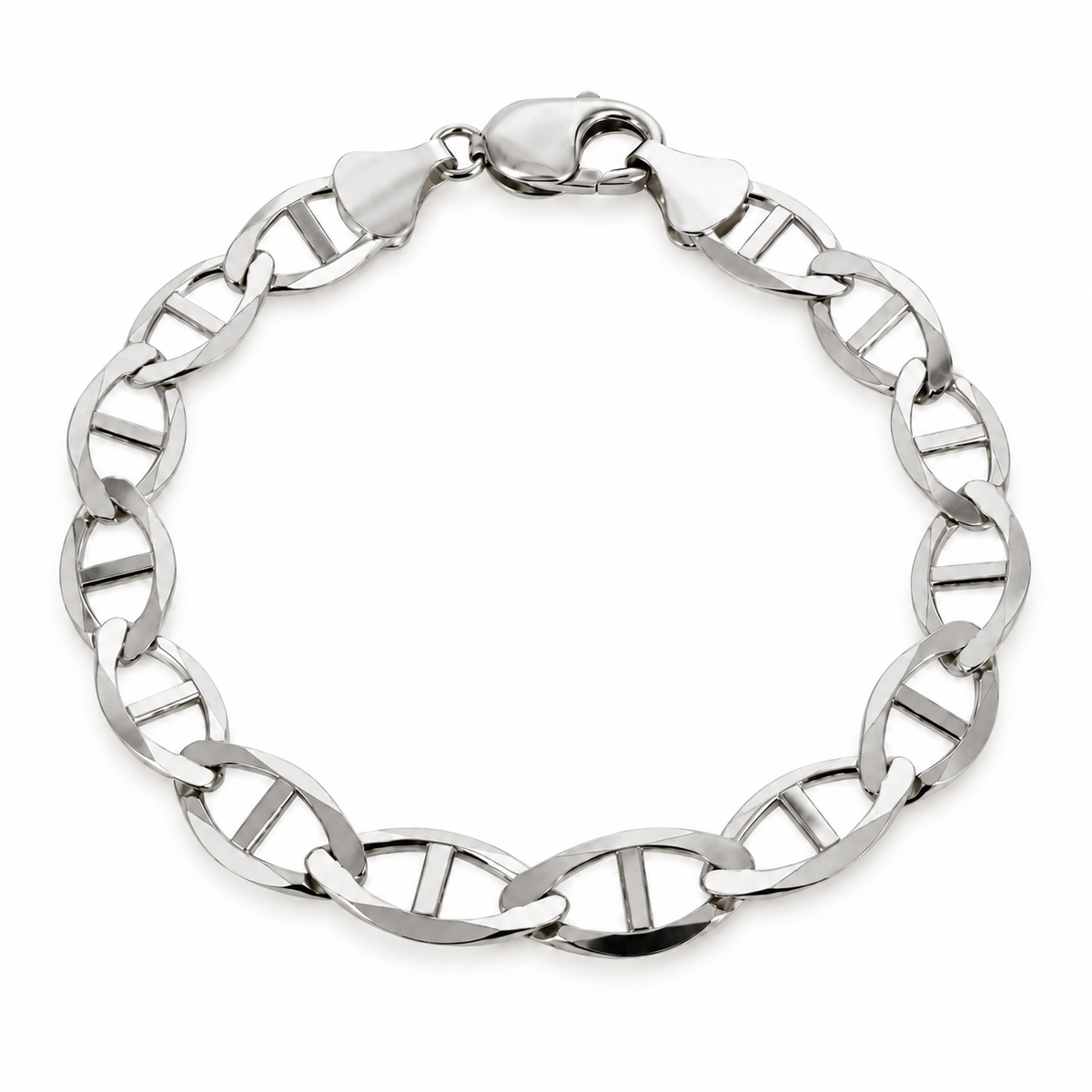 925 Sterling Silver Mariner Bracelet