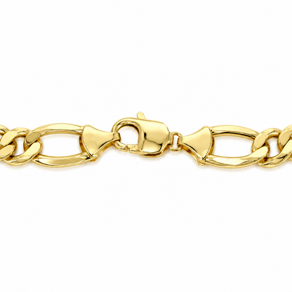 Gold Figaro bracelet