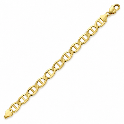 Gold Plated Sterling Silver Mariner Bracelet, view 4